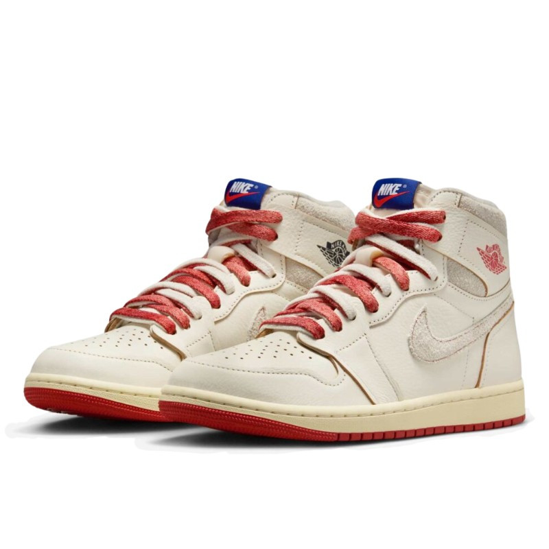 Nike Air Jordan 1 Retro High Rare Air Sail Cinnabar Beige