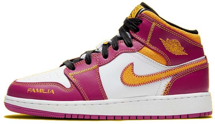 Nike Air Jordan 1 Mid Dia de los Muertos Wit