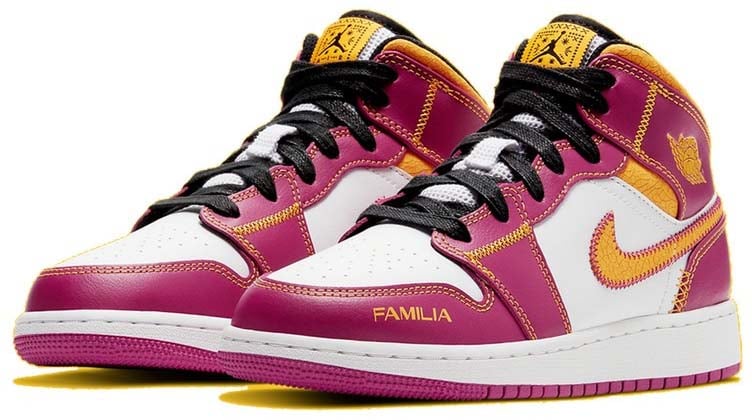 Nike Air Jordan 1 Mid Dia de los Muertos Wit