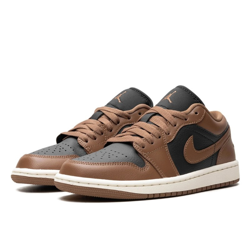 Nike Air Jordan 1 Low Archaeo Brown Zwart