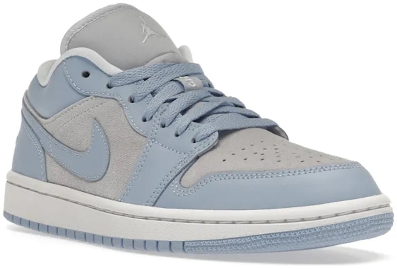 Nike Jordan 1 Low Football Grey Aluminum (Women's) Wit