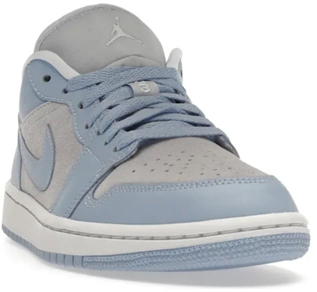Nike Jordan 1 Low Football Grey Aluminum (Women's) Wit
