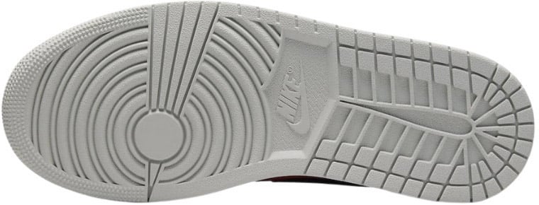 Nike Air Jordan 1 Retro Low Light Iron Ore Siren Red Grijs