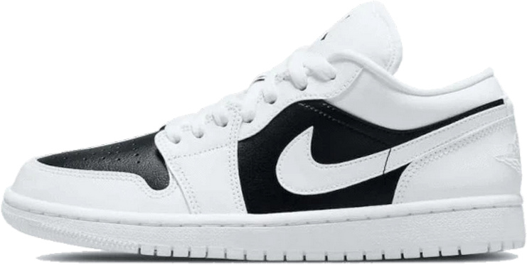 Nike Air Jordan 1 Low Panda Zwart