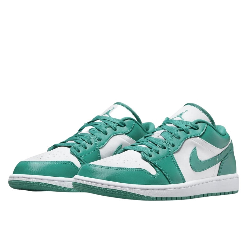 Nike Air Jordan 1 Low New Emerald Wit