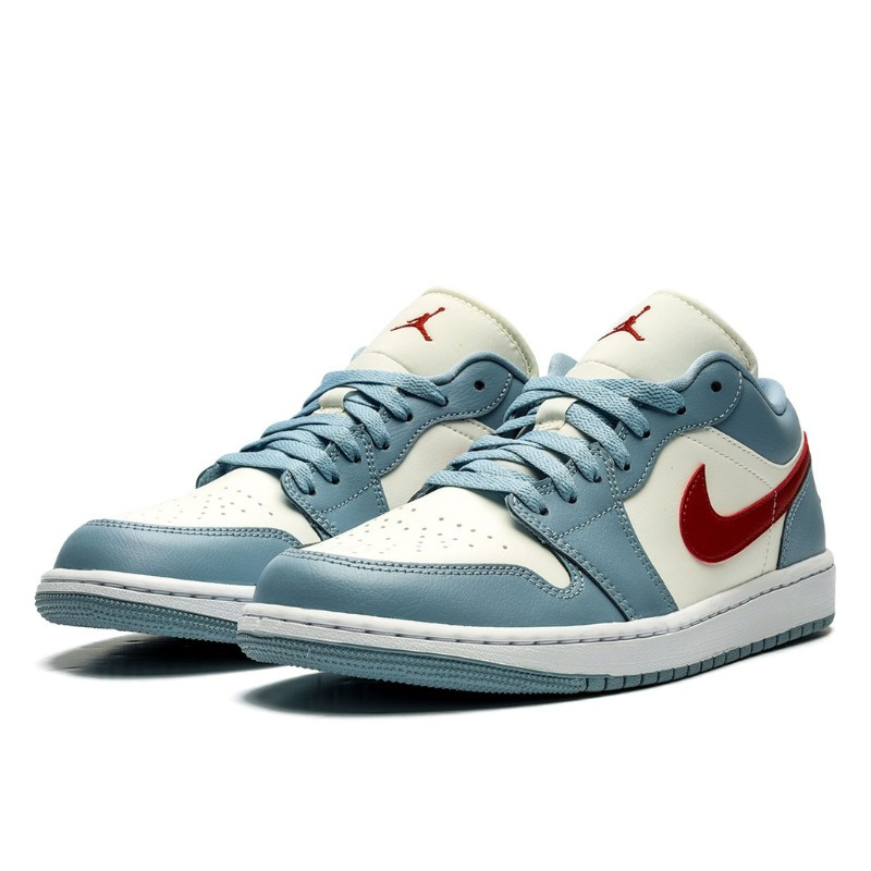 Nike Air Jordan 1 Low Blue Whisper Blauw