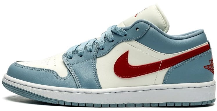 Nike Air Jordan 1 Low Blue Whisper Blauw