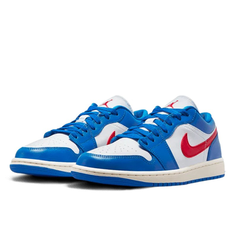 Nike Air Jordan 1 Low Sport Blue Gym Red Wit