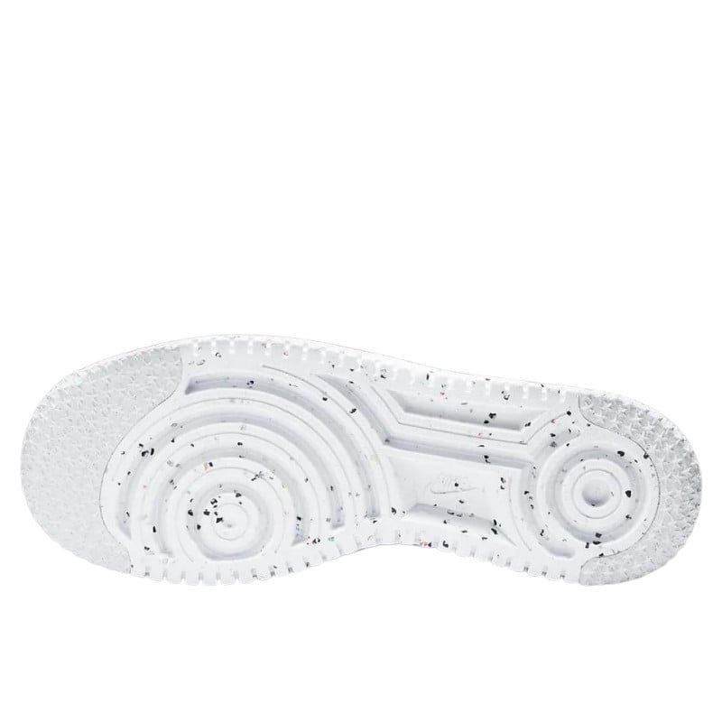 Nike Nike Air Force 1 Low Crater Flyknit Black White Zwart