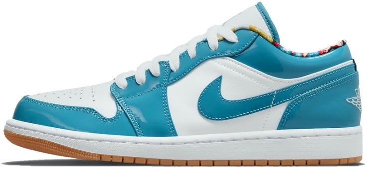 Nike Jordan 1 Low SE Barcelona Cyber Teal Wit