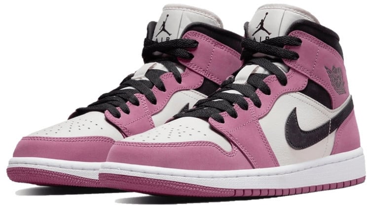 Nike Air Jordan 1 Mid SE Light Mulberry Roze