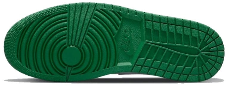 Nike Air Jordan 1 Mid Grey Green Wit