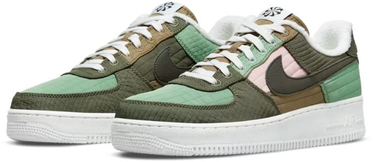 Nike Nike Air Force 1 '07 LX Low Toasty Oil Green Donkergroen