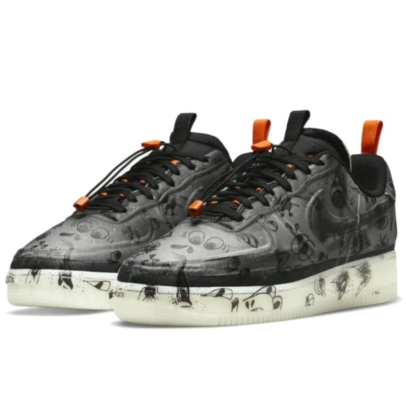 Nike Nike Air Force 1 Low Experimental Halloween Zwart