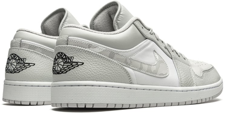 Nike Air Jordan 1 Low White Camo Wit