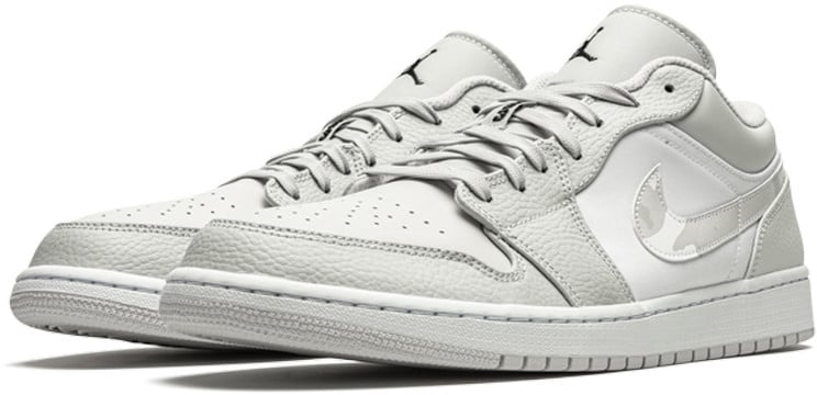 Nike Air Jordan 1 Low White Camo Wit