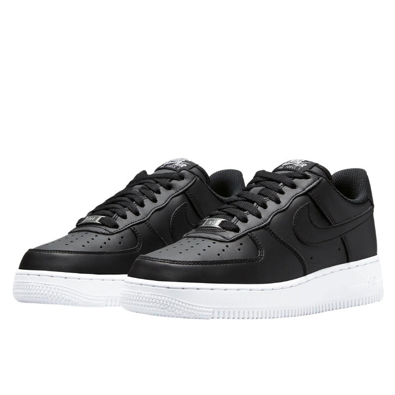 Nike Nike Air Force 1 Low '07 Next Nature Black White Zwart