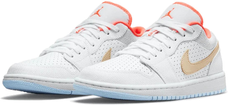Nike Air Jordan 1 Low SE White Sesame Wit