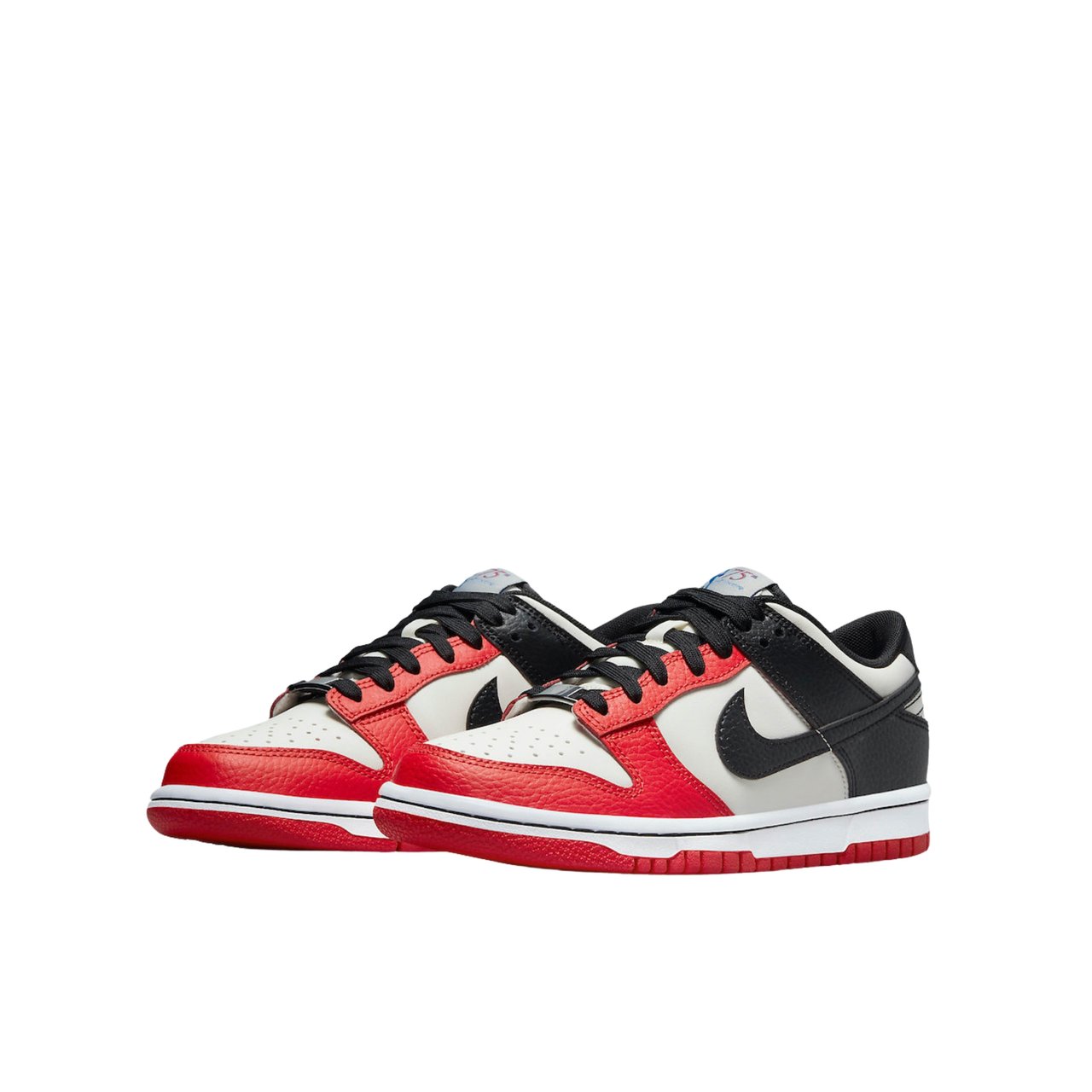 Nike Nike Dunk Low EMB NBA 75th Anniversary Chicago Enfant et Bébé Zwart