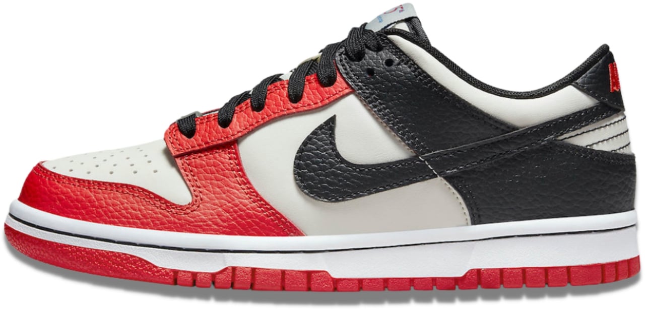 Nike Nike Dunk Low EMB NBA 75th Anniversary Chicago Enfant et Bébé Zwart