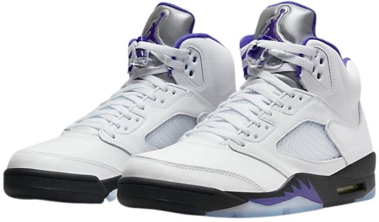 Nike Air Jordan 5 Retro Dark Concord Wit