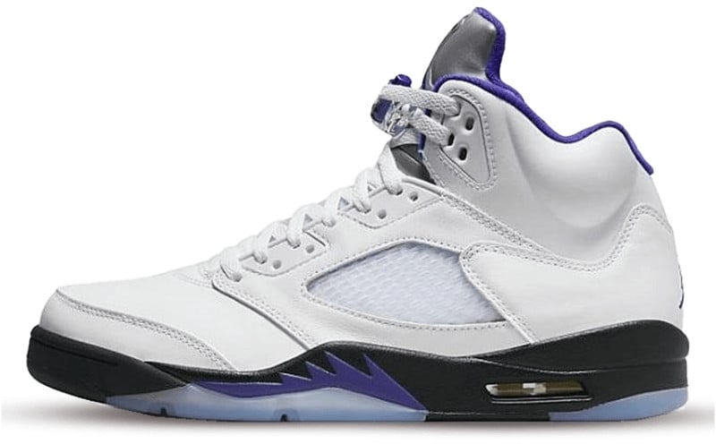 Nike Air Jordan 5 Retro Dark Concord Wit