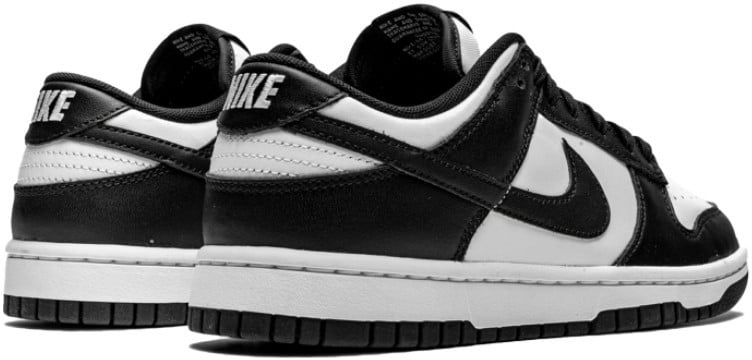 Nike Nike Dunk Low White Black (Panda) Zwart