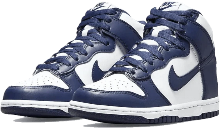 Nike Nike Dunk High Midnight Navy Wit