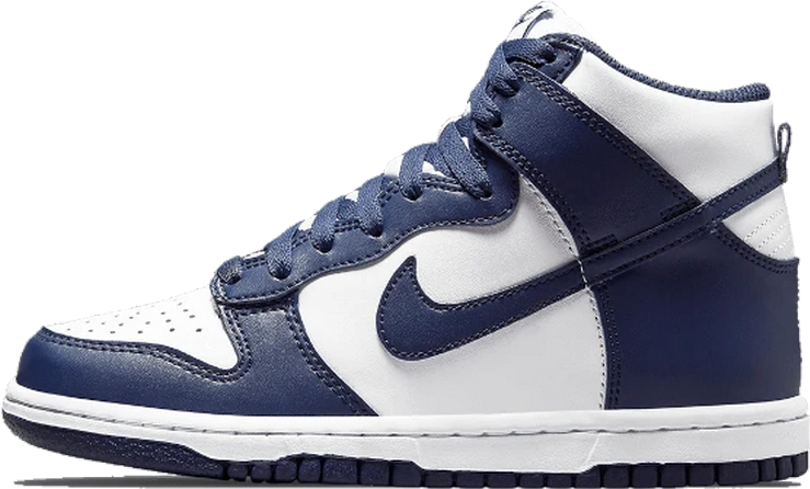 Nike Nike Dunk High Midnight Navy Wit