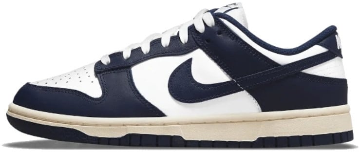 Nike Nike Dunk Low Vintage Navy Wit
