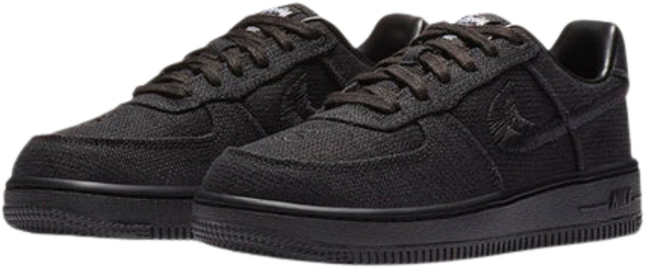 Nike Nike Air Force 1 Low Stussy Black Enfant et Bébé Zwart
