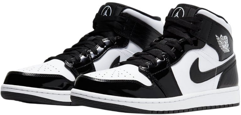 Nike Air Jordan 1 Mid Carbon Fiber All-Star Zwart