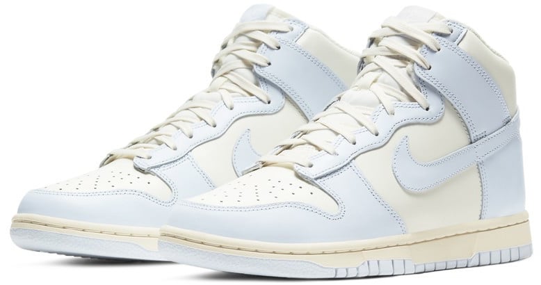 Nike Nike Dunk High Sail Football Grey Blauw