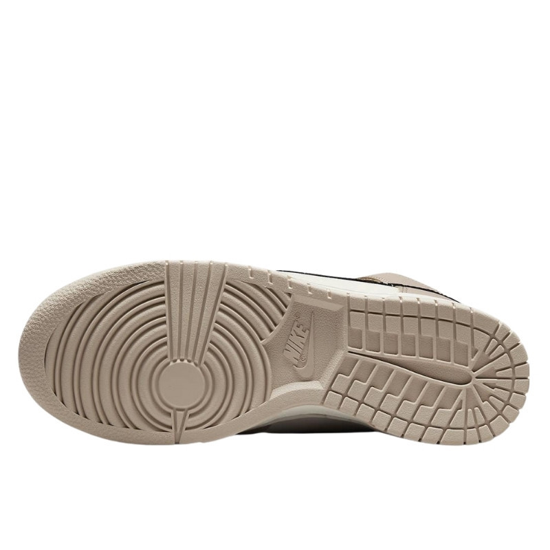 Nike Nike Dunk High Fossil Stone Zwart