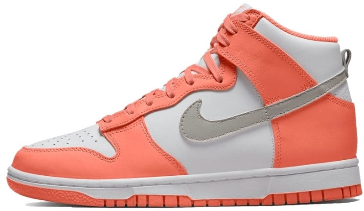 Nike Nike Dunk High Salmon Grey Wit
