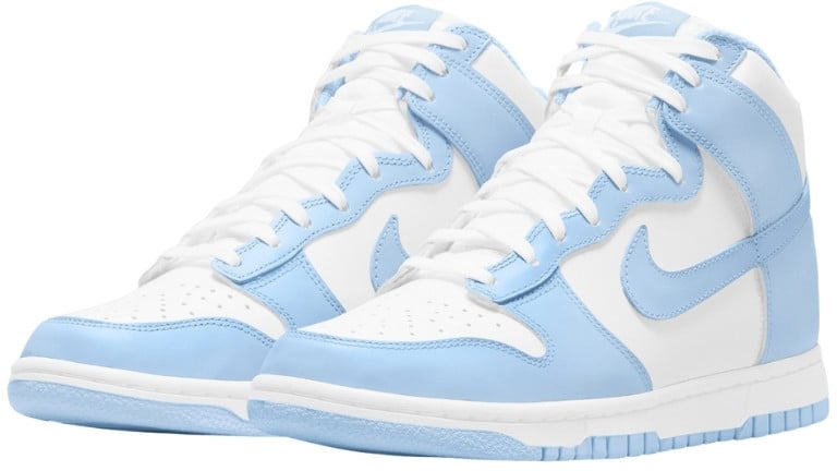 Nike Nike Dunk High Aluminium Lichtblauw