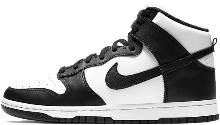 Nike Nike Dunk High Panda 2021 Zwart
