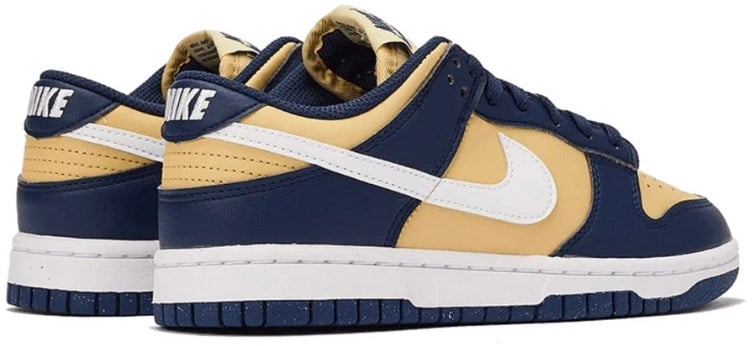 Nike Nike Dunk Low Next Nature Midnight Navy Gold Blauw