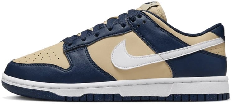 Nike Nike Dunk Low Next Nature Midnight Navy Gold Blauw