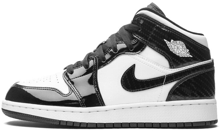 Nike Air Jordan 1 Mid Carbon Fiber (GS) Divers