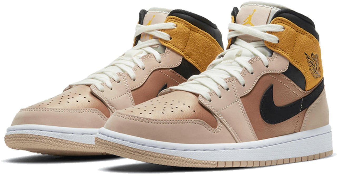 Nike Air Jordan 1 Mid SE Particle Beige (W) Divers