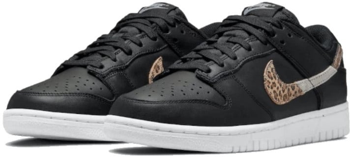 Nike Nike Dunk Low Animal Print Black Zwart