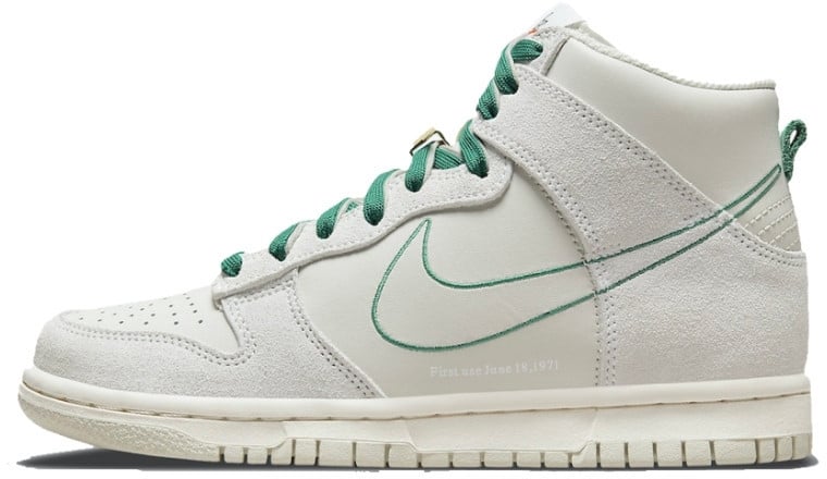 Nike Nike Dunk High First Use Sail Grijs