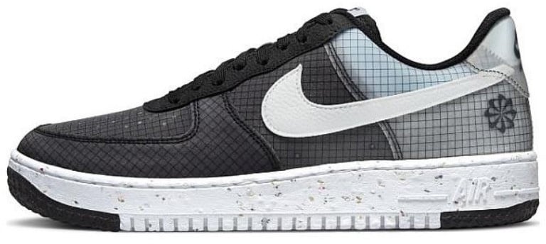 Nike Nike Air Force 1 Low Crater Black White Zwart