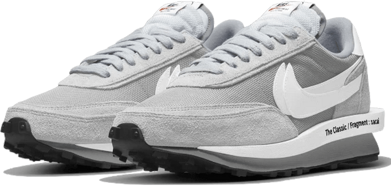 Nike Nike LD Waffle Sacai Fragment Wolf Grey Lichtgrijs