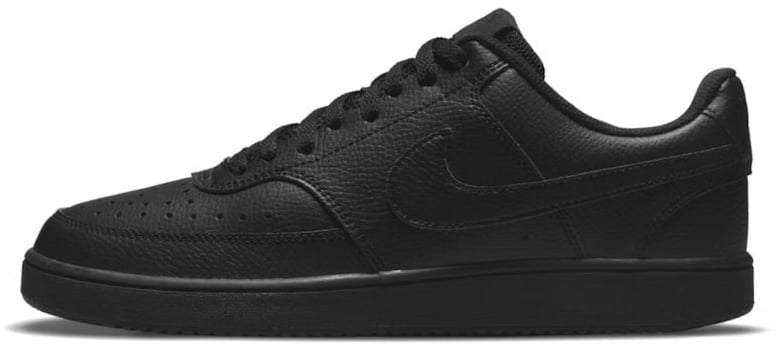 Nike Nike Court Vision Low Next Nature Triple Black Zwart