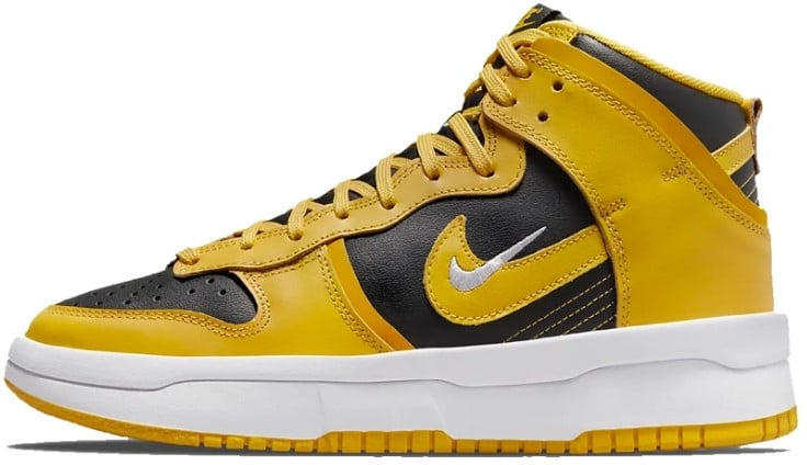 Nike Nike Dunk High Up Varsity Maize Zwart