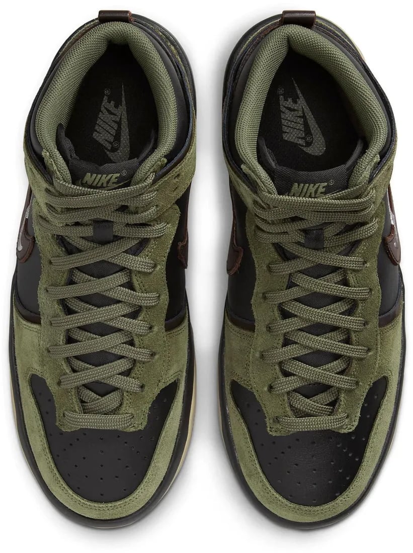 Nike Dunk High Up Rebel Sneakers Groen