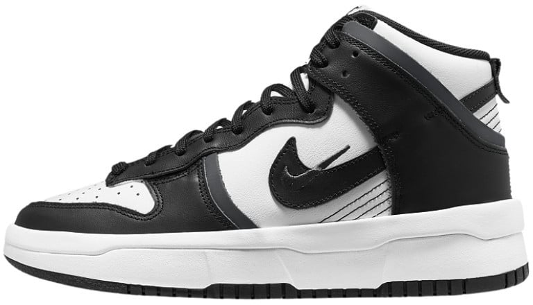 Nike Nike Dunk High Rebel Black/White Zwart