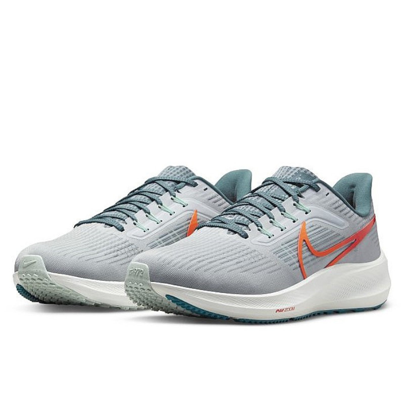 Nike Nike Air Zoom Pegasus 39 Pure Platinum Total Orange Grijs